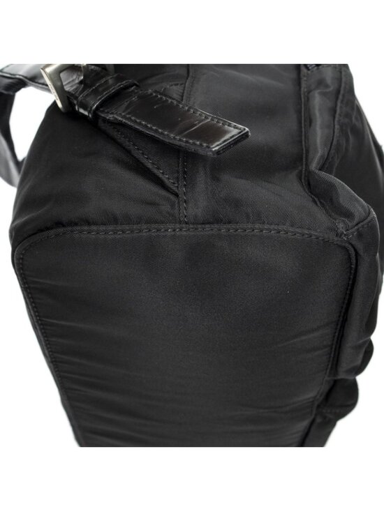 Prada Small Drawstring Backpack Black Nylon Canvas main image 4